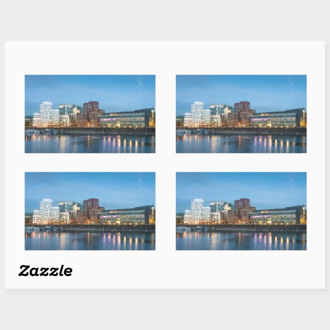 Dusseldorf Germany Rectangular Sticker (Sheet)
