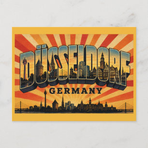 Düsseldorf Germany Rheinturm Postcard