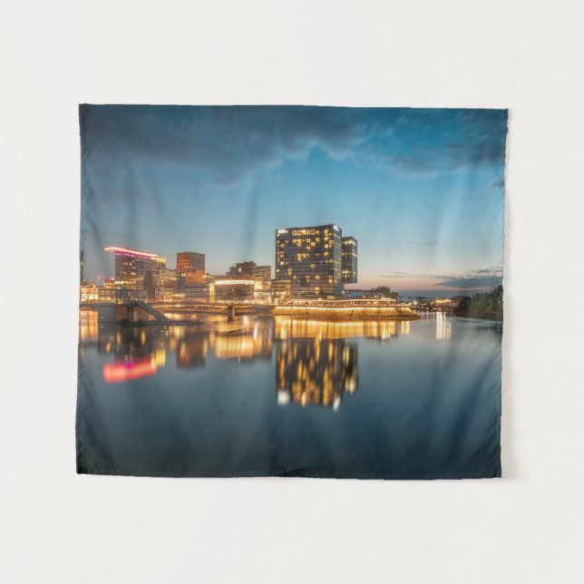 Dusseldorf Germany Tapestry (Front (Horizontal))