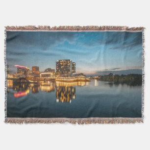 Dusseldorf Germany Throw Blanket