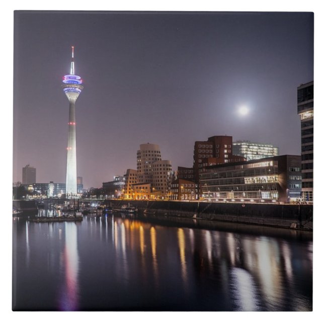 Dusseldorf, Media Harbour, Tile (Front)