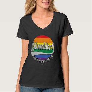 Düsseldorf  Rainbow Colours Against Intolerance T-Shirt