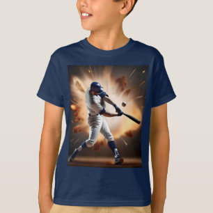 Dust And Glory: Baseball The Home Run T-Shirt