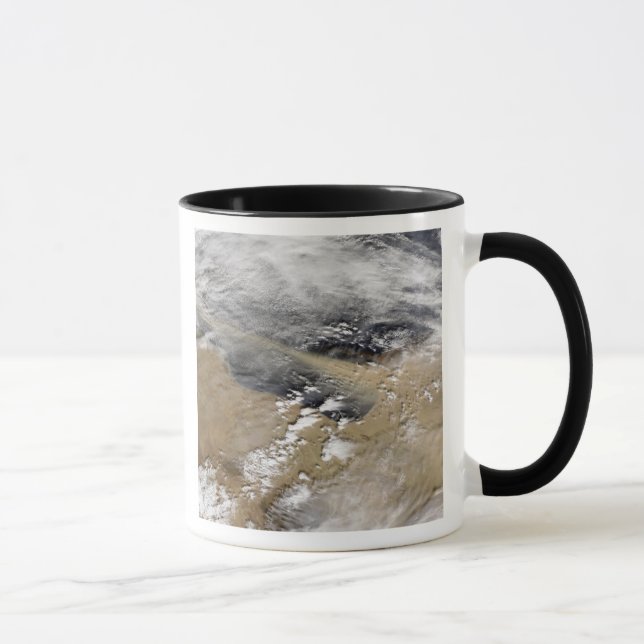 Dust blows off the coast of Libya Mug (Right)