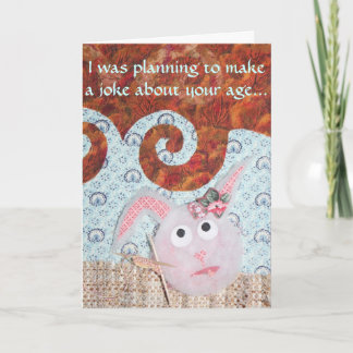 Dust Bunny Birthday - Hutch Bunnies Card