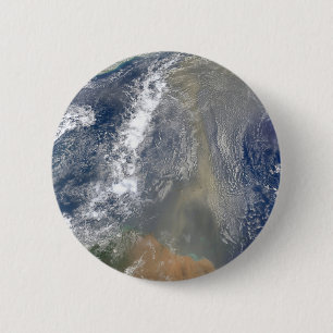 Dust Heading Towards South America 6 Cm Round Badge