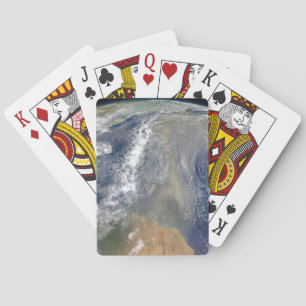 Dust Heading Towards South America Playing Cards
