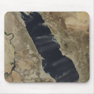 Dust plumes over the Red Sea Mouse Pad