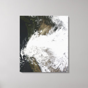 Dust storm in eastern Washington, USA Canvas Print
