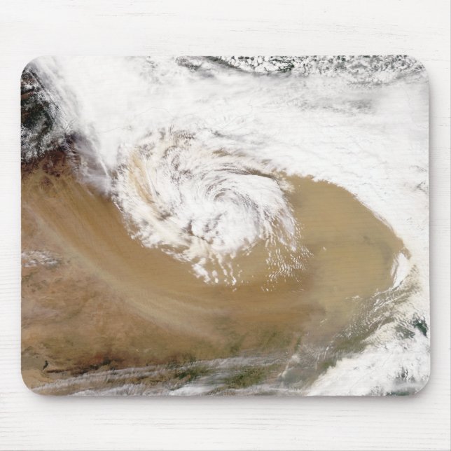 Dust storm in northern China 2 Mouse Pad (Front)