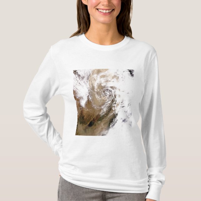 Dust storm in northern China T-Shirt (Front)