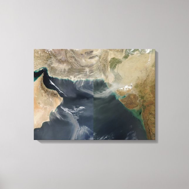 Dust storms canvas print (Front)