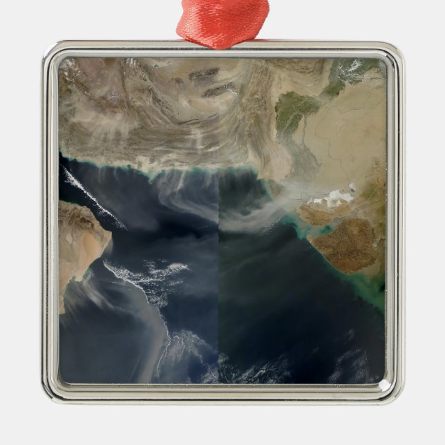 Dust storms metal tree decoration (Front)