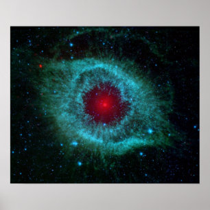 Dust & the Helix Nebula Poster