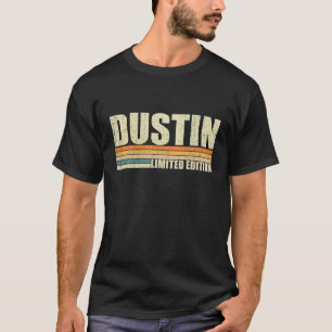 Dustin Gift Name Personalized Funny Retro Vintage T-Shirt
