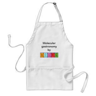 Dustin periodic table name apron
