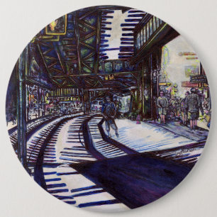 Dusting the Piano 6 Cm Round Badge