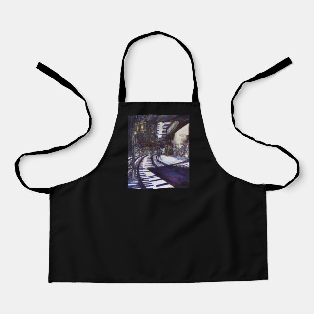 Dusting the Piano Apron (Front)