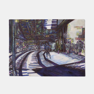 Dusting the Piano Doormat