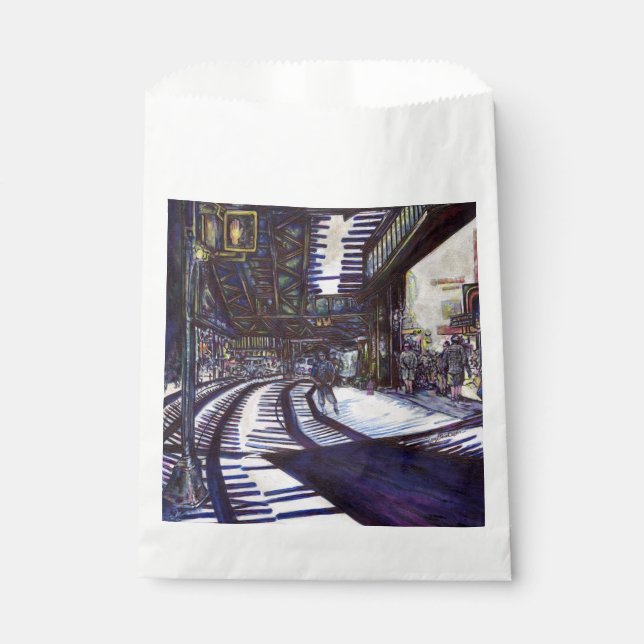 Dusting the Piano Favour Bags (Front)