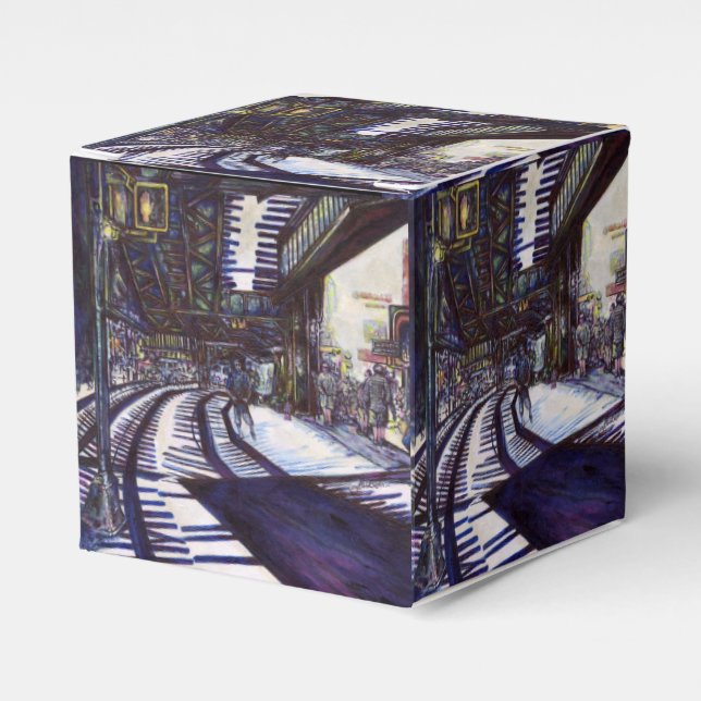 Dusting the Piano Favour Box (Front Side)