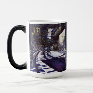 Dusting the Piano Magic Mug