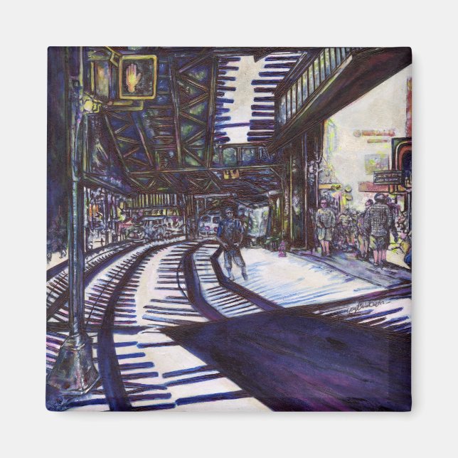 Dusting the Piano Magnet (Front)