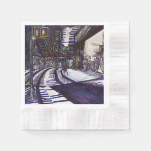 Dusting the Piano Napkin