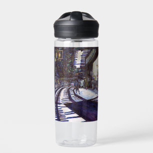 Dusting the Piano Water Bottle