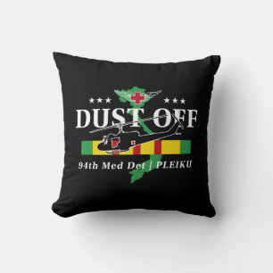 DUSTOFF    94th Med Det   VIETNAM Cushion