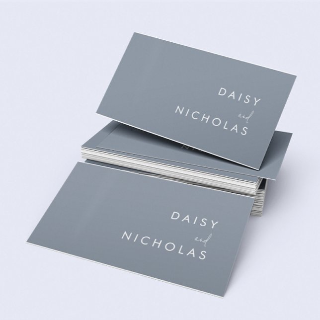 Dusty Blue Accountant Lawyer All Professional Business Card (Creator Uploaded)