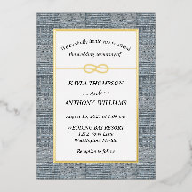 Dusty Blue African Kente Cloth All In One Foil Inv