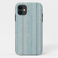Dusty Blue and Cream Stripes