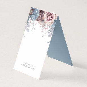 Dusty Blue and Mauve   Additional Card
