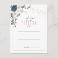 Dusty Blue Blush Pink Gold Advice To The Bride