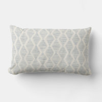Dusty Blue Boho Coastal Geometric Diamond
