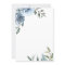 Dusty Blue Botanical Wedding Invitation