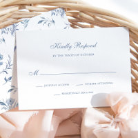Dusty Blue Chinoiserie | Simple Wedding