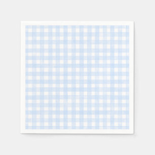 Dusty Blue Classic Gingham Napkin