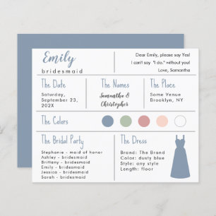 Dusty Blue Dress Colour Bridesmaid Information Car