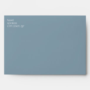 Dusty Blue Envelope A7