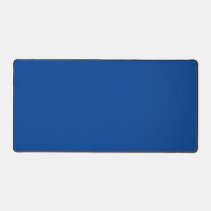 Dusty Blue,Flat Blue,Greyish Blue, Desk Mat