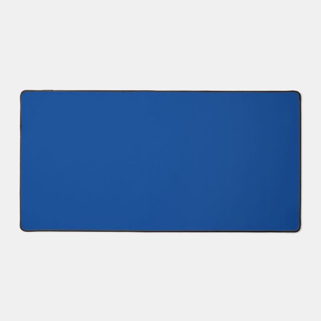 Dusty Blue,Flat Blue,Greyish Blue, Desk Mat (Front)