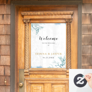 Dusty Blue Greenery Eucalyptus Leaves Wedding 