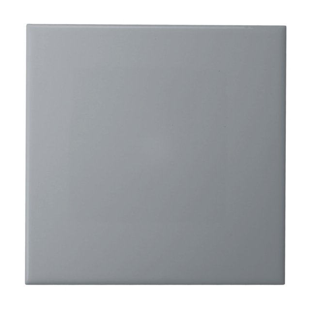 Dusty Blue Grey Square Kitchen and Bathroom Tile (Front)