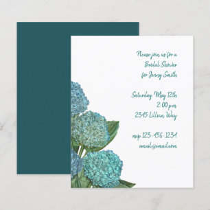 Dusty Blue Hydrangea Bouquet