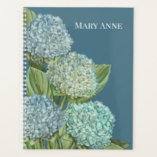 Dusty Blue Hydrangea Bouquet Planner