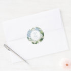 Dusty Blue Hydrangea Wedding 