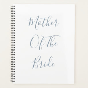 Dusty Blue Mother Of The Bride Weddings Gift Favou Planner
