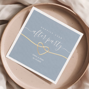 Dusty Blue Napkins for Wedding Reception